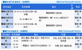魏县到聊城汽车票价分析及出行建议