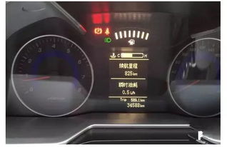 奇瑞旗云汽车油表显示的油量是多少？