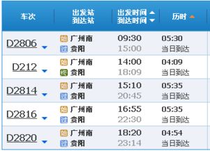 赤水到贵阳的汽车票价