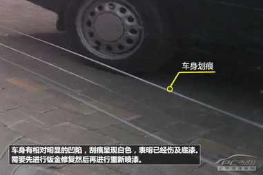 汽车门框刮伤修复费用分析