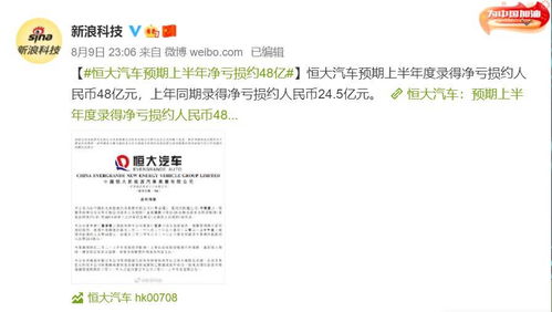 恒大汽车的中签情况分析
