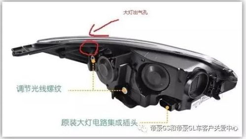 汽车大灯的构造与功能解析