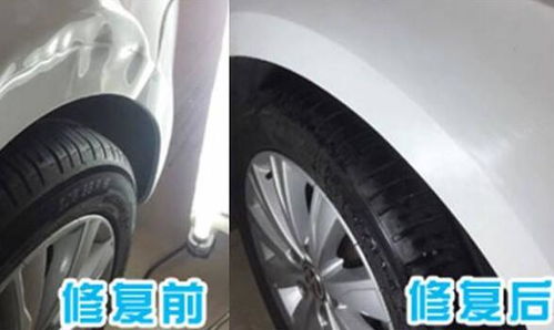 汽车凹陷修复与刮漆费用详解