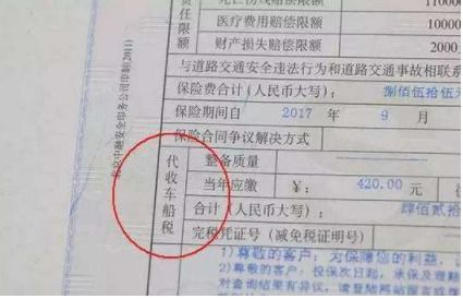 汽车新车车船税的计算与了解