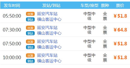 西安到神木的汽车票价解析与出行指南