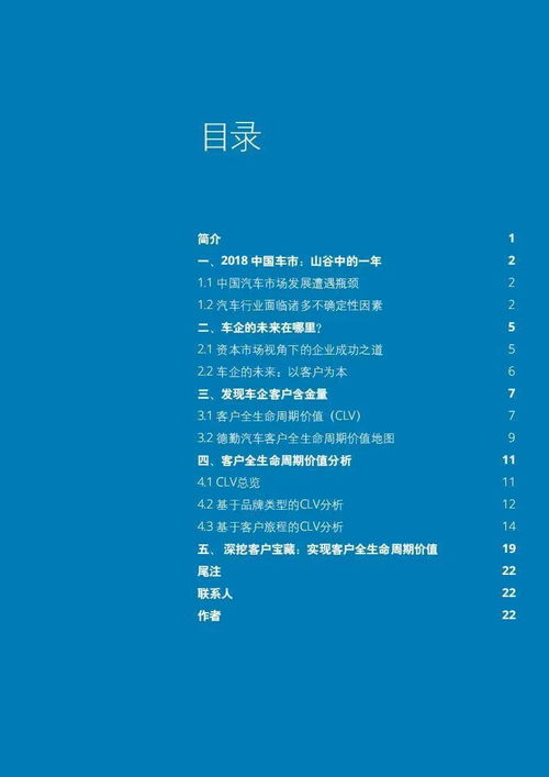 汽车的生命周期与投资价值