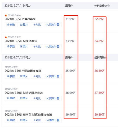 如何查询汽车的价格信息