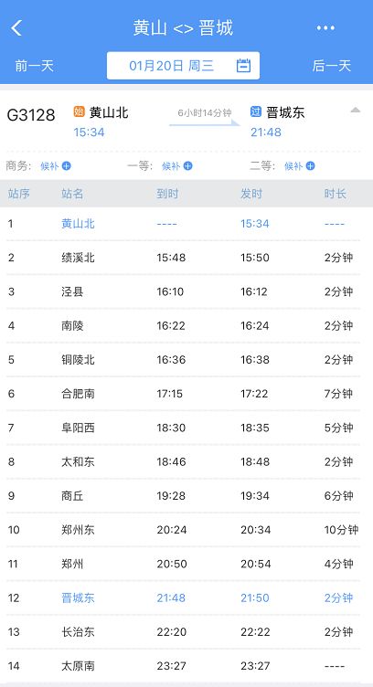 如何计算从长治到晋城的汽车票价格？