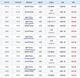 金堂到龙泉汽车票价查询与分析