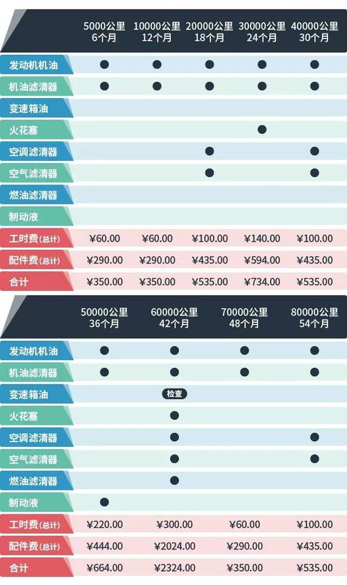 国内汽车快速保养的价格分析
