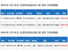 瑞安到宜宾的汽车票价解析与建议